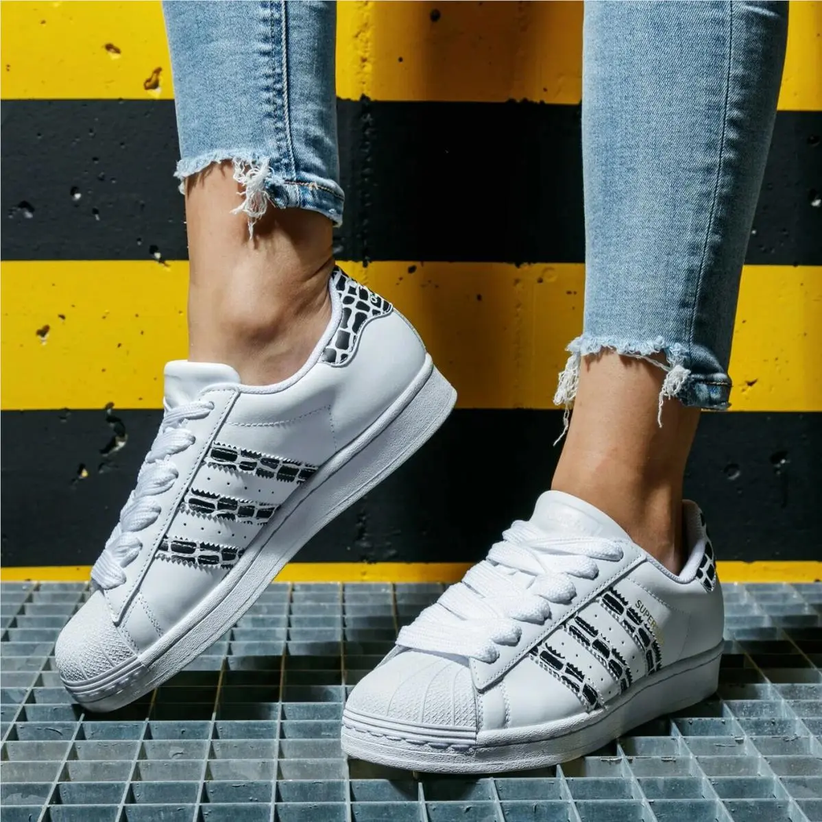 Adidas shoes - Adidas Originals Superstar Animal - Originals Superstar Animal - FV3452 - Gold 13