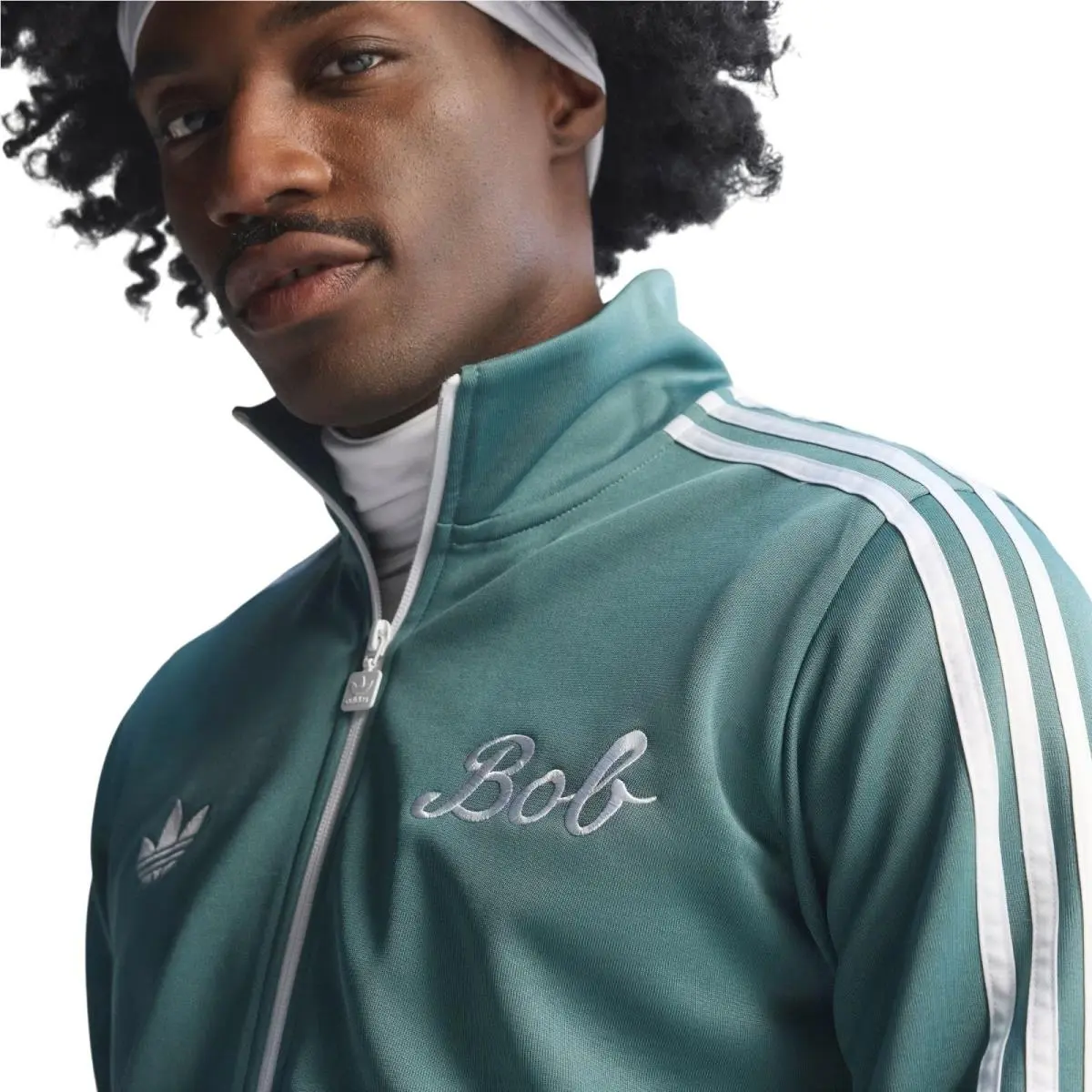 Adidas clothing - Adidas Bob Marley OG Track Suit - Green & Purple 2