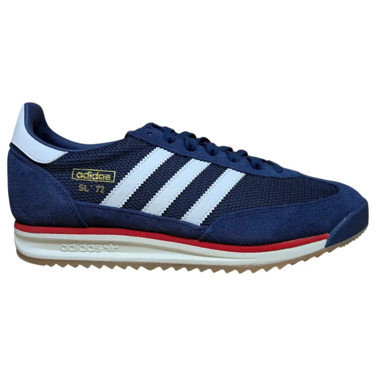Men`s SL 72 RS Sneakers - Dark Blue/white/red - US Sizes - JQ9797 by Adidas