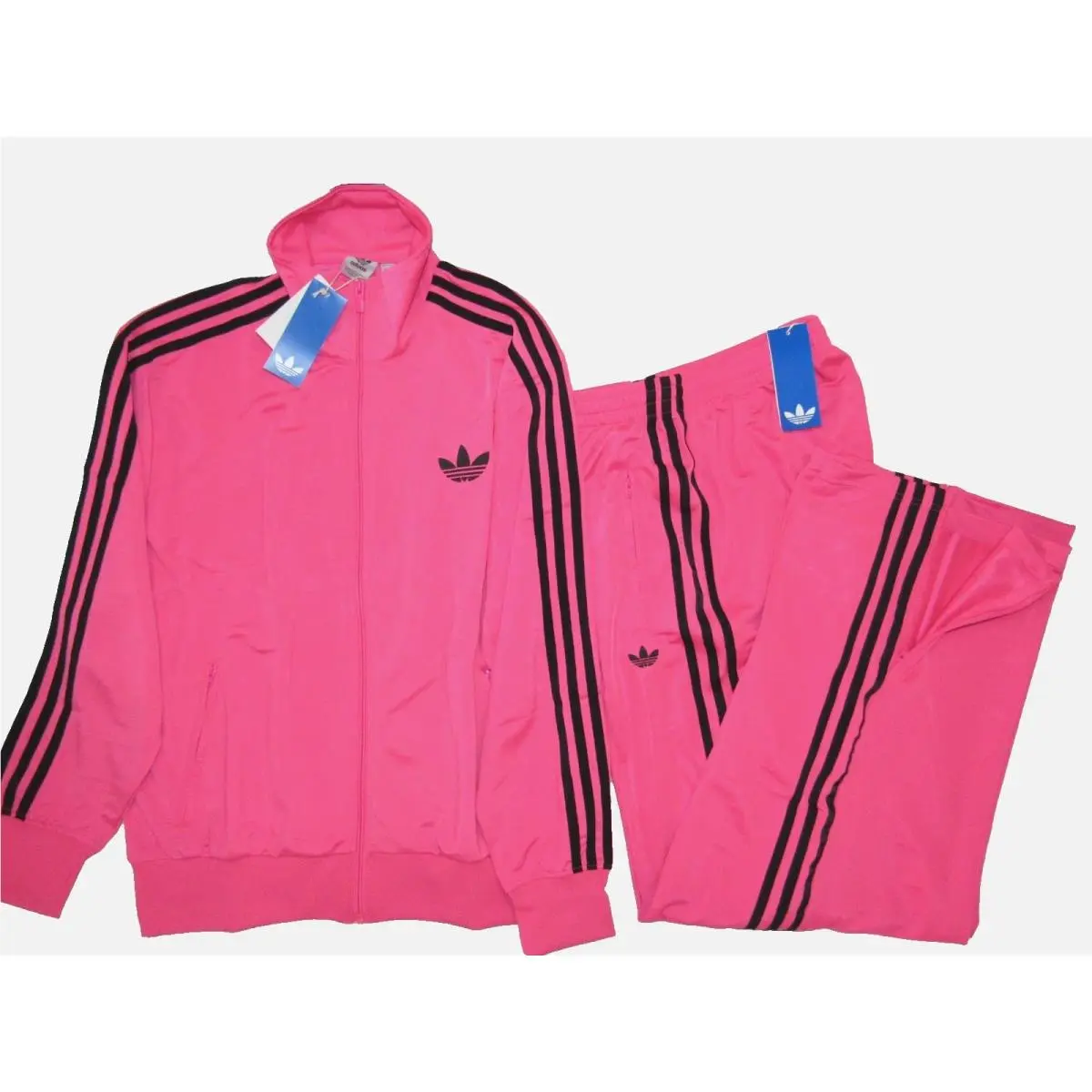 Firebird Womens Track Suit Loose Fit Jacket Pants Set Sz S M L by Adidas