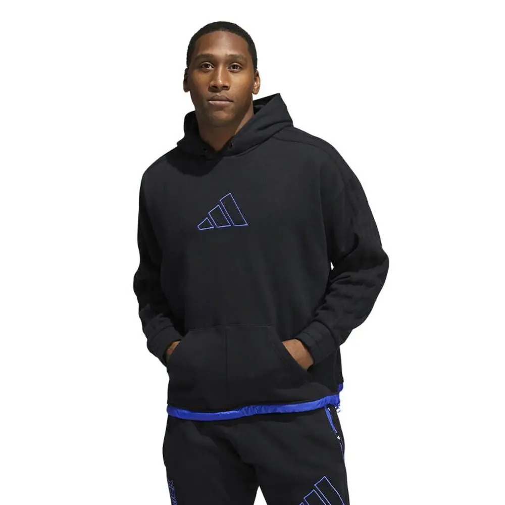 Adidas Mens Dp Hoodie Pullover Sweater Black