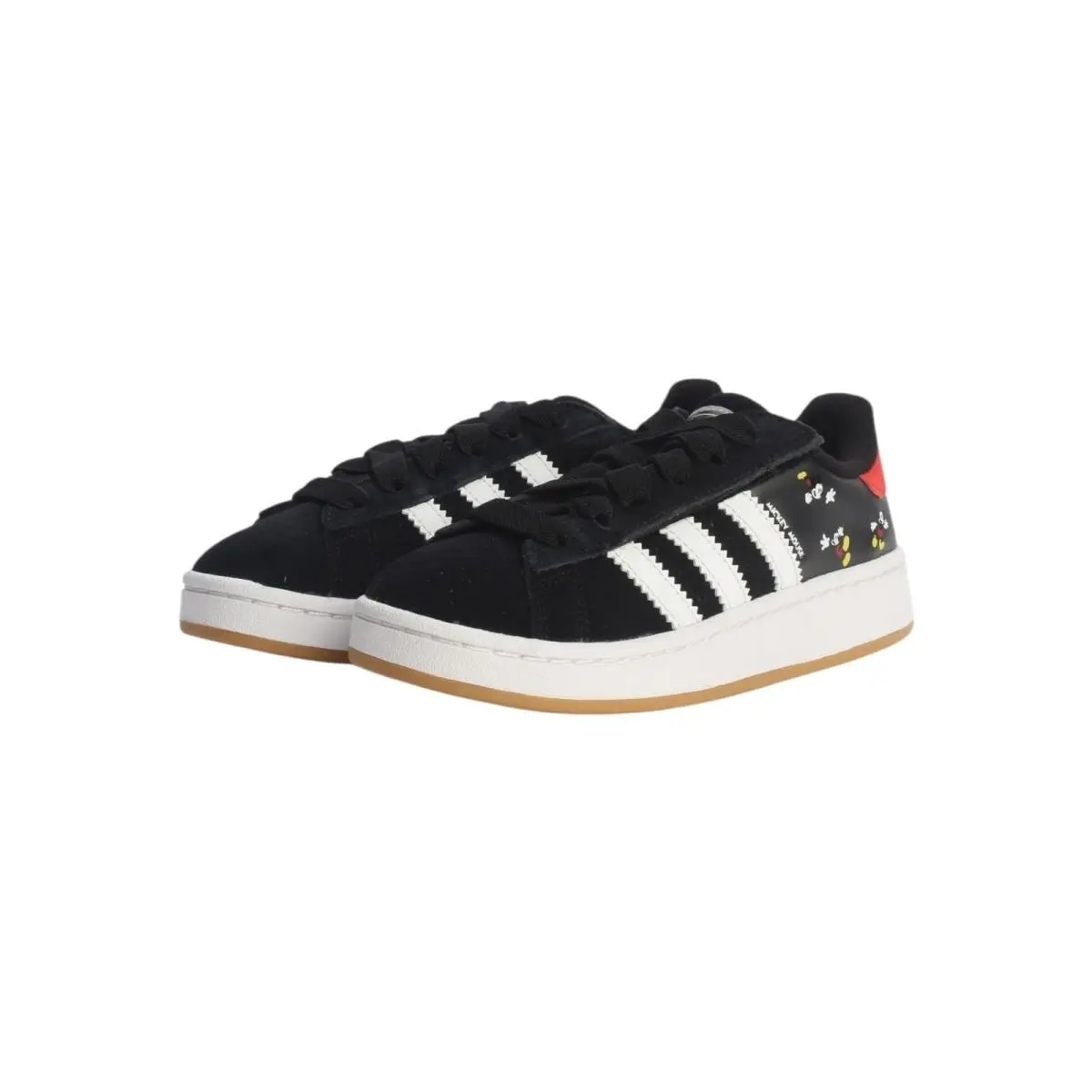 Campus 00s Mickey Mouse Led Light Shoes Kids- Black/white - Multisize by Adidas