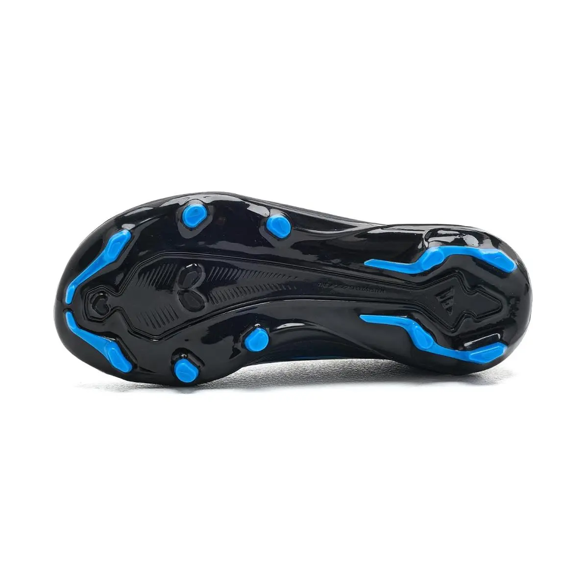 Adidas shoes - Black/Black/Lucid Ray Blue 3