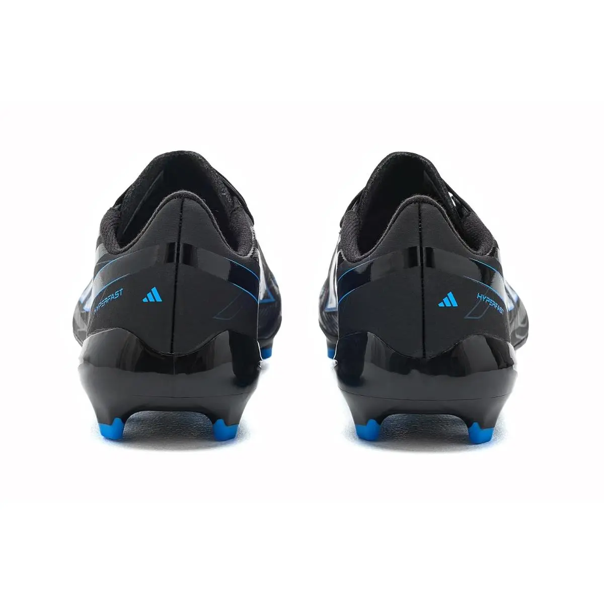 Adidas shoes - Black/Black/Lucid Ray Blue 5