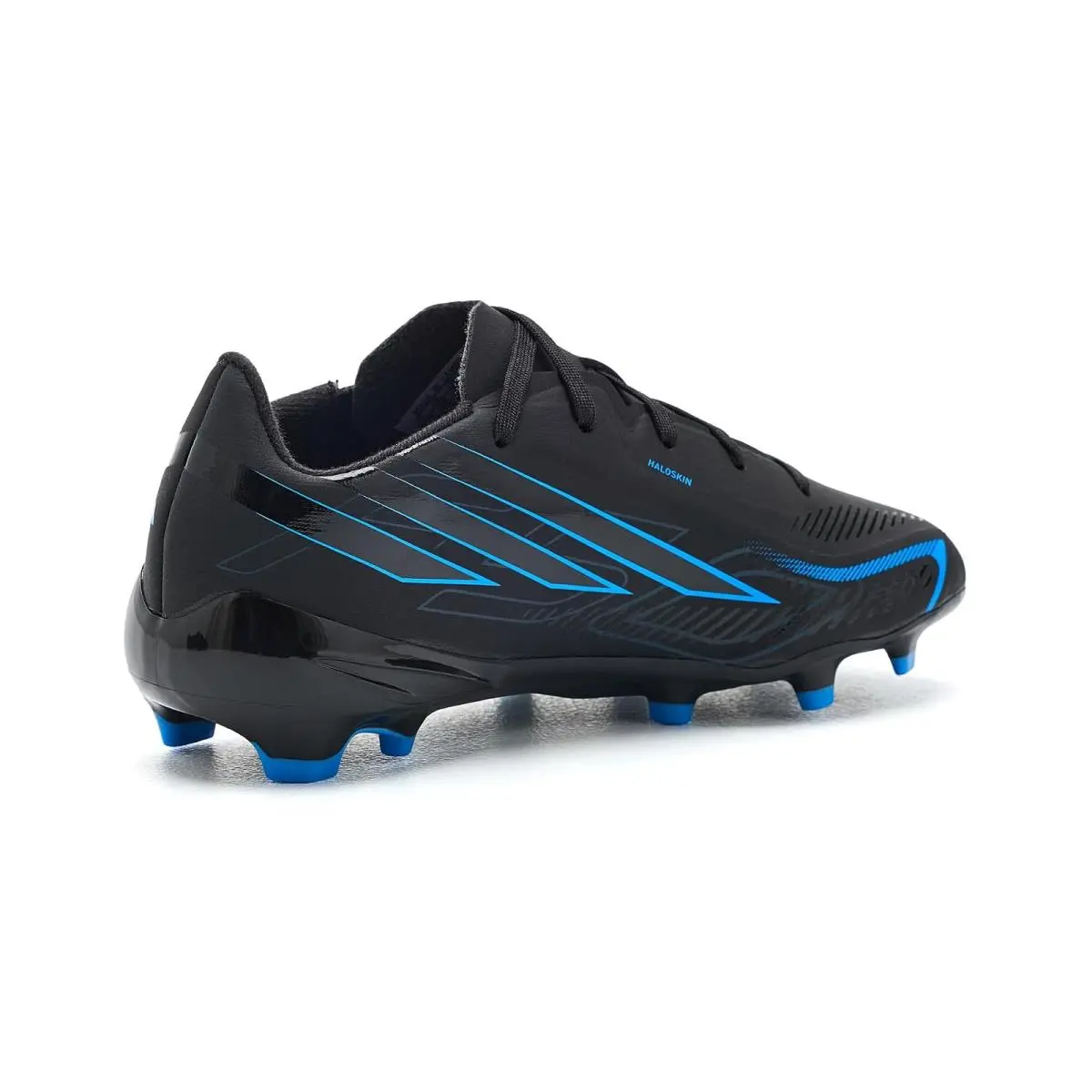 Adidas shoes - Black/Black/Lucid Ray Blue 8