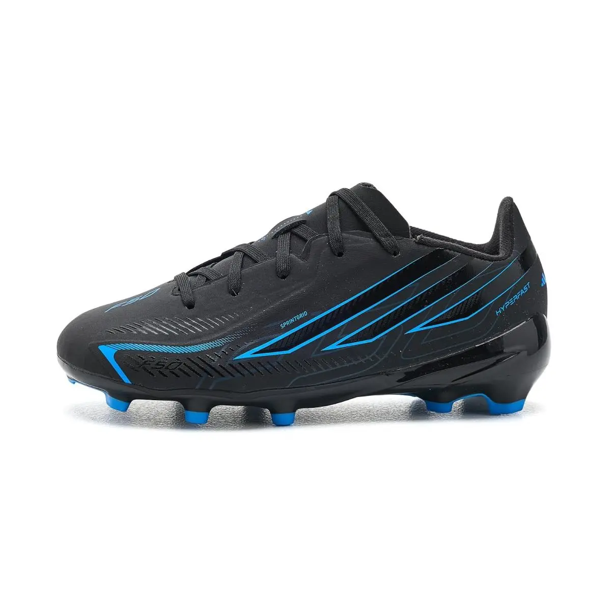 Adidas shoes - Black/Black/Lucid Ray Blue 9