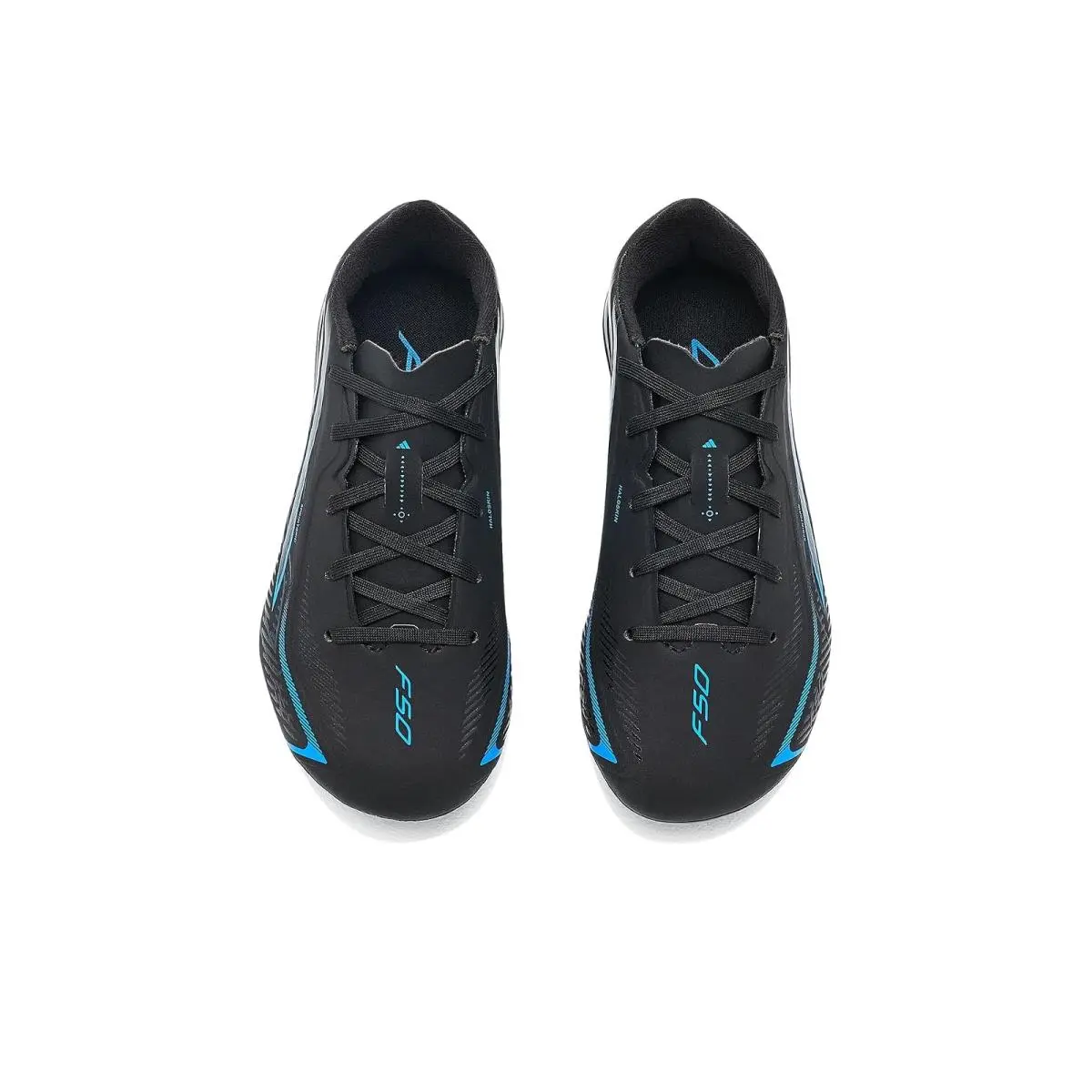 Adidas shoes - Black/Black/Lucid Ray Blue 7