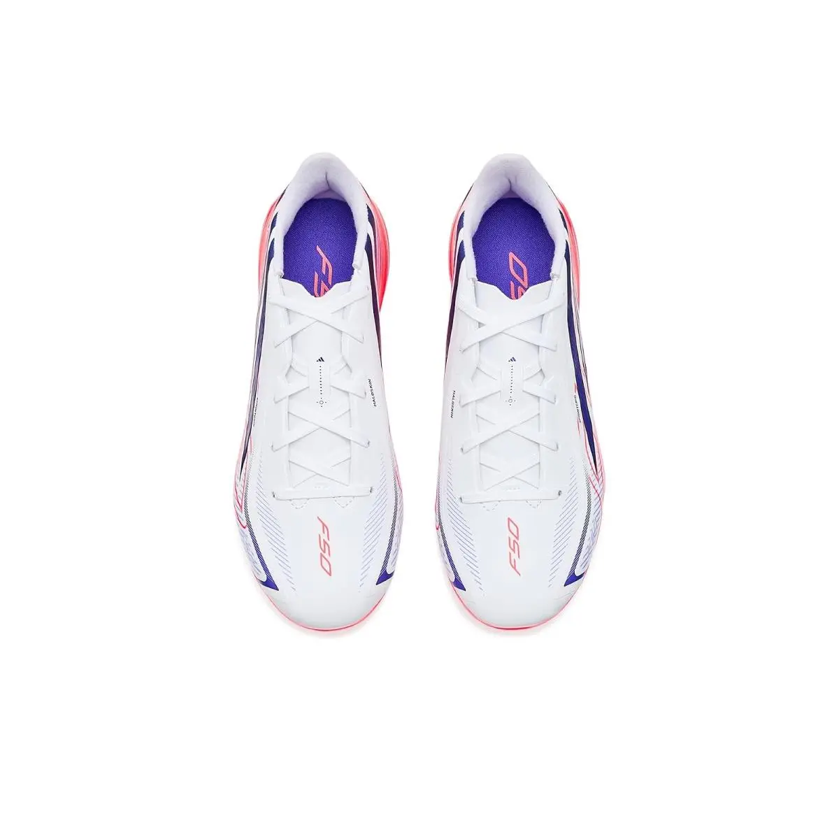 Adidas shoes - White/Solar Purple/Solar Turbo 7
