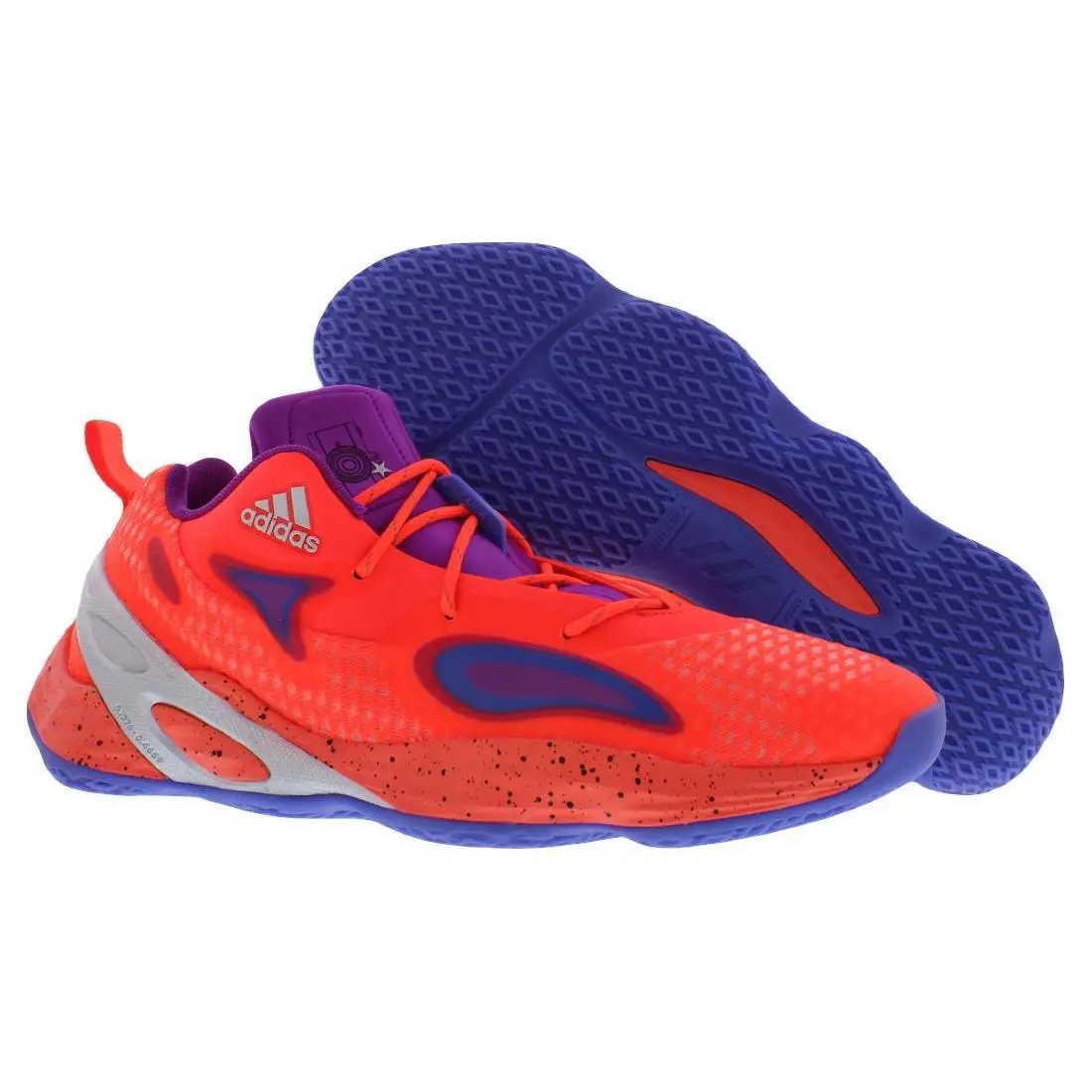 Adidas Exhibit A Unisex Shoes - Solar Red/Silver Metallic, Main: Red
