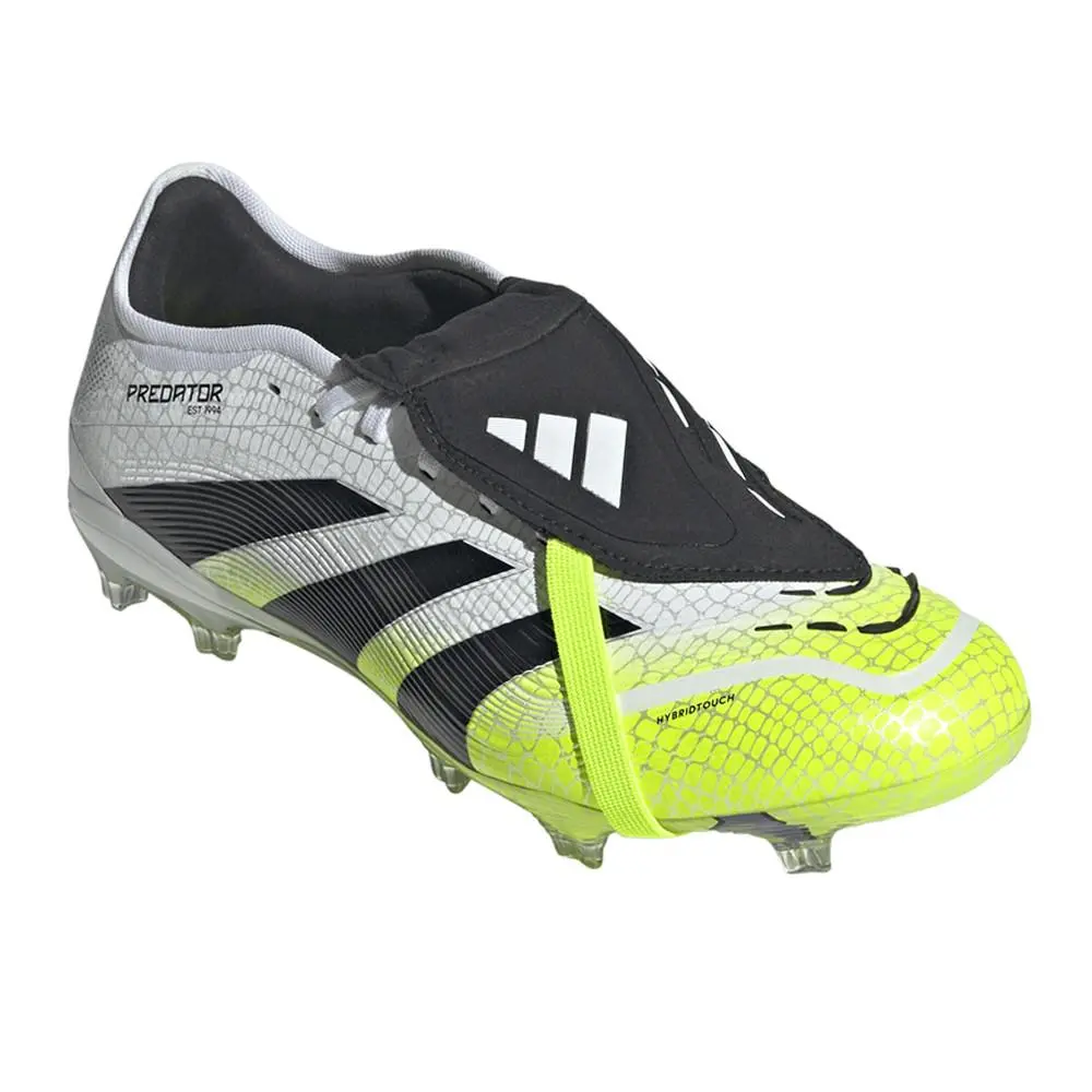 Adidas shoes - adidas Predator Pro FoldOver Tongue Firm Ground - JS4071 - White, Yellow 0