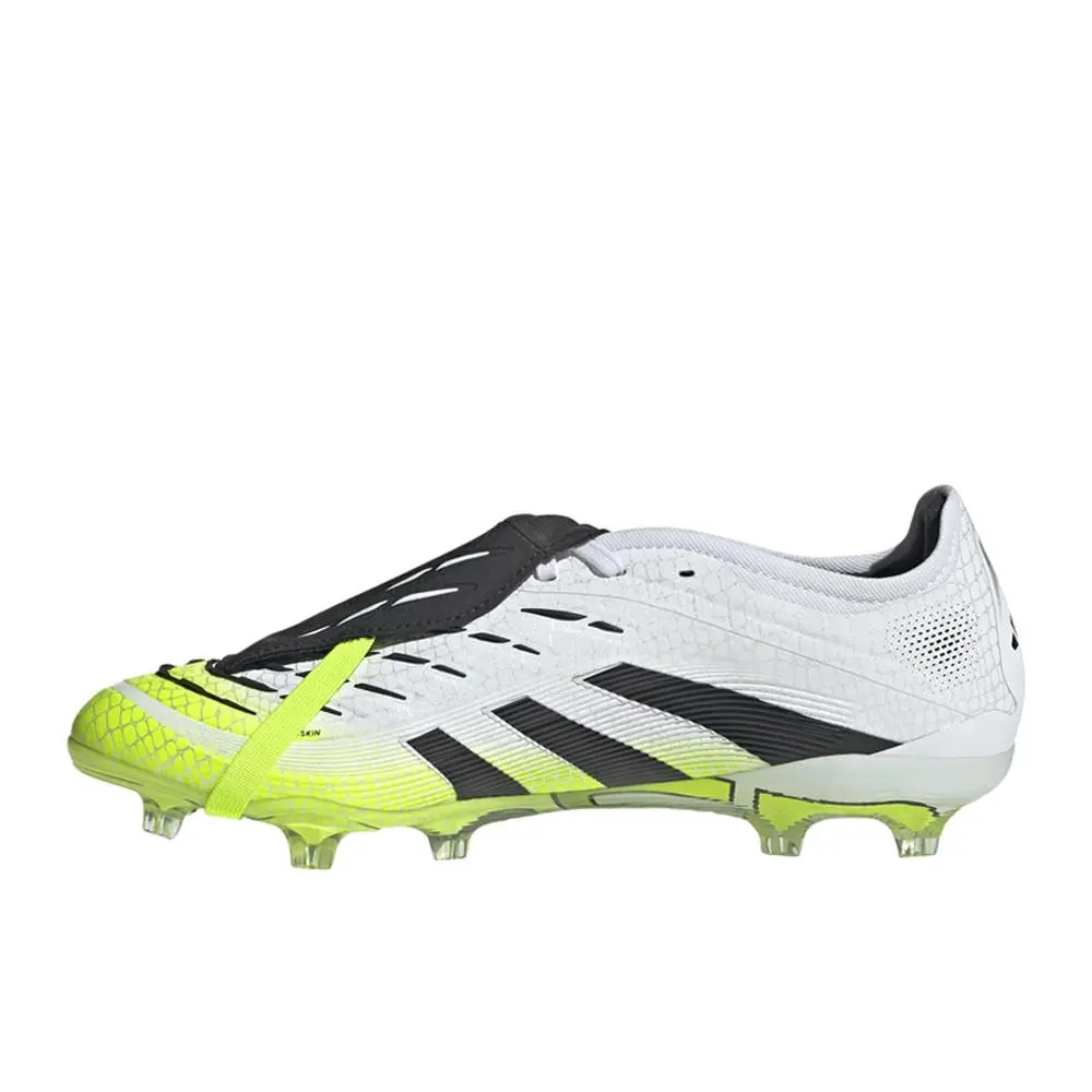 Adidas shoes - adidas Predator Pro FoldOver Tongue Firm Ground - JS4071 - White, Yellow 1