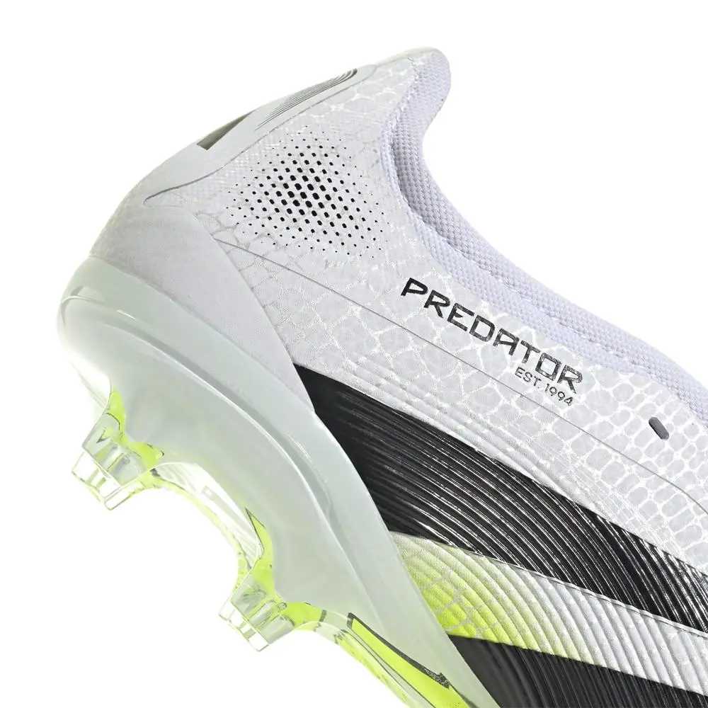Adidas shoes - adidas Predator Pro FoldOver Tongue Firm Ground - JS4071 - White, Yellow 5