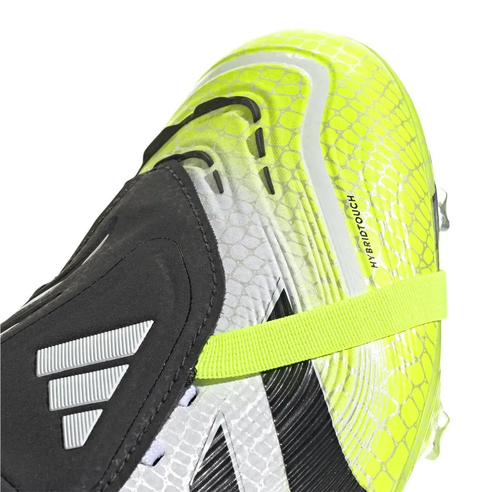 Adidas shoes - adidas Predator Pro FoldOver Tongue Firm Ground - JS4071 - White, Yellow 4