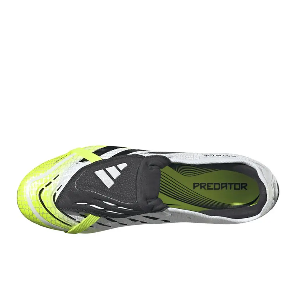 Adidas shoes - adidas Predator Pro FoldOver Tongue Firm Ground - JS4071 - White, Yellow 10
