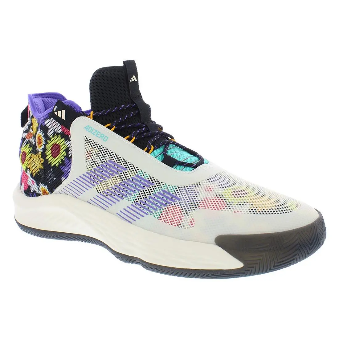 Adidas shoes - Cloud White/Core Black/Purple, Full: Cloud White/Core Black/Purple 4