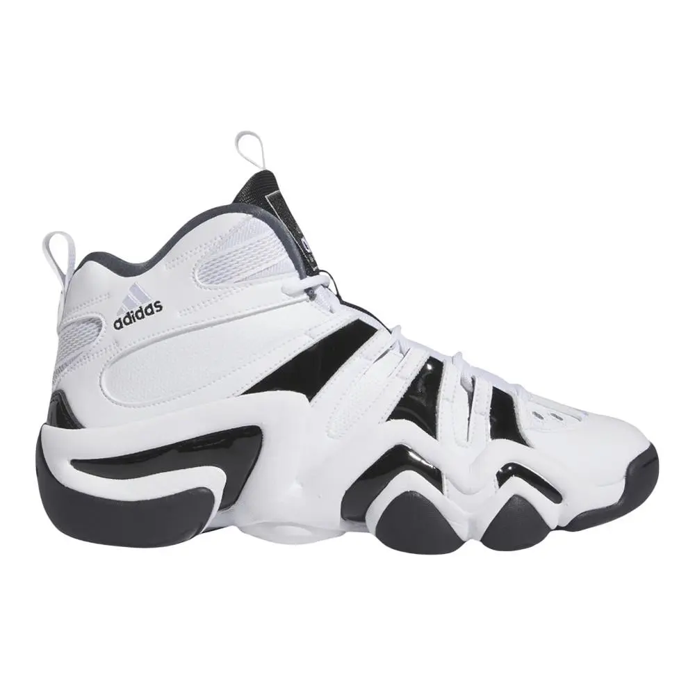 Crazy 8 Mens White Sneakers Athletic Shoes IE7198 by Adidas