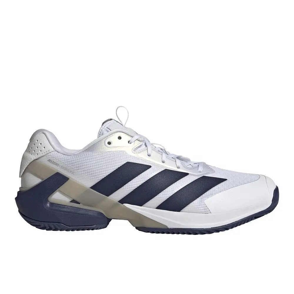 Adidas Adizero Ubersonic 5 Clay Tennis Mens White Sneakers Athletic Shoes JR173