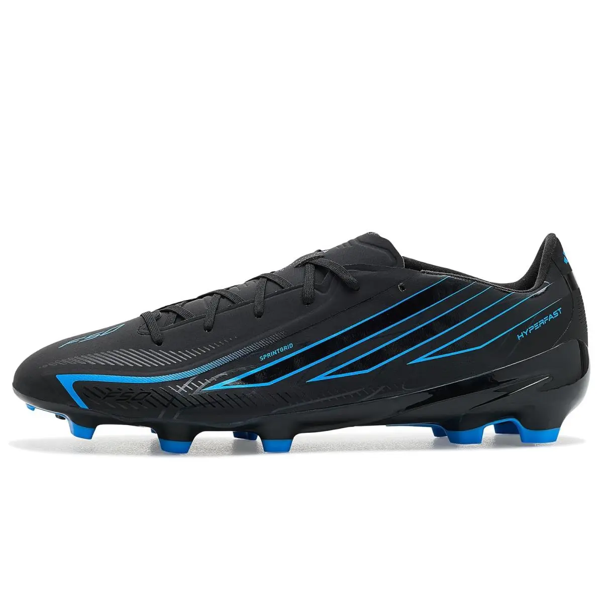 Adidas shoes - Black/Black/Lucid Ray Blue 2