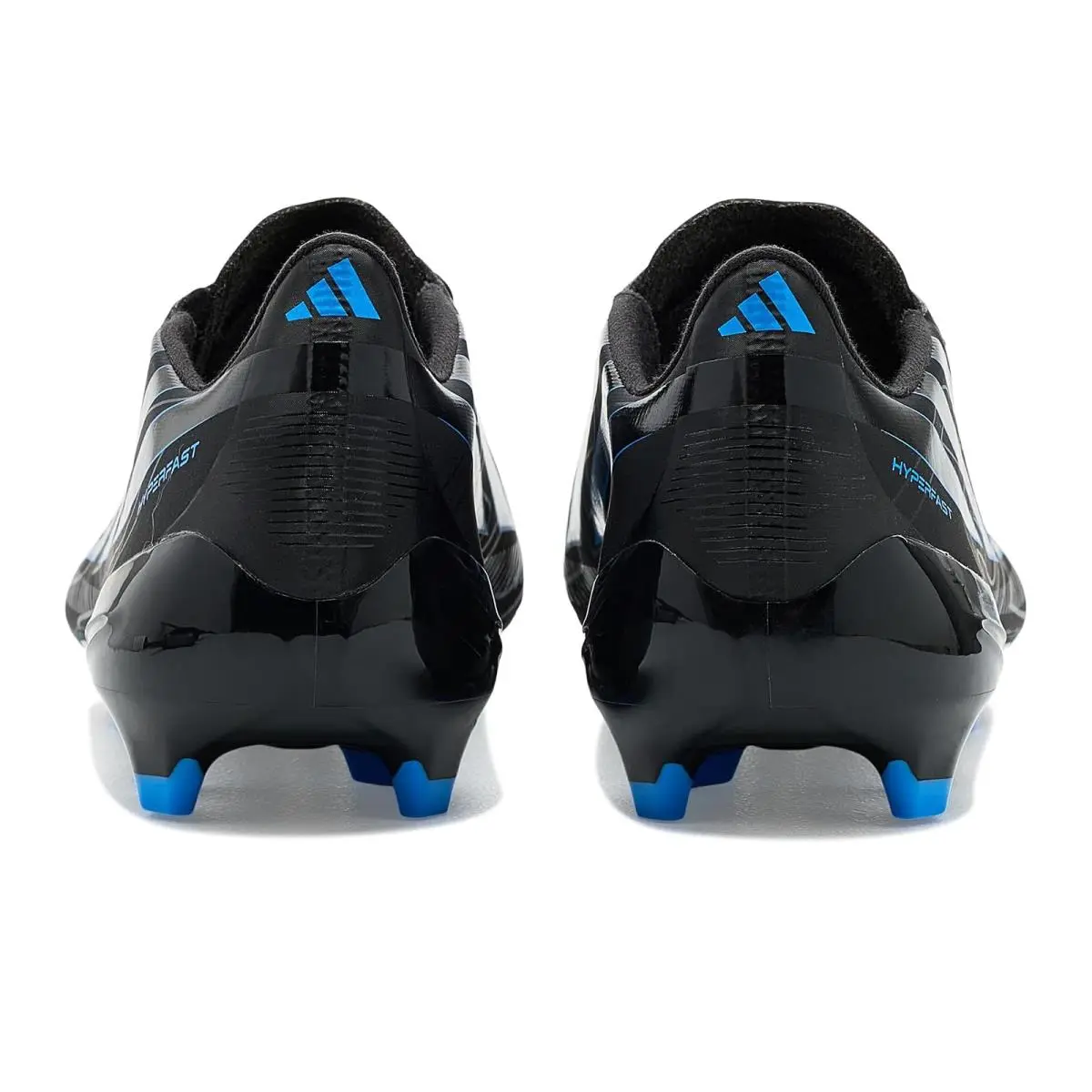 Adidas shoes - Black/Black/Lucid Ray Blue 5