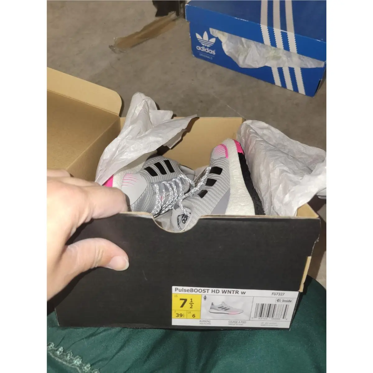 Adidas shoes - PULSRBOOST - PULSRBOOST - FU7327 - GERY 19