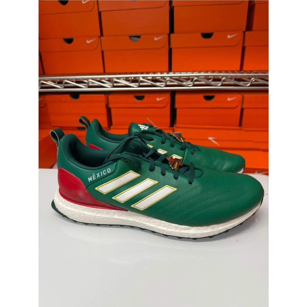 Adidas Men`s Ultraboost Copa Mexico Shoes Green White Red GW7272