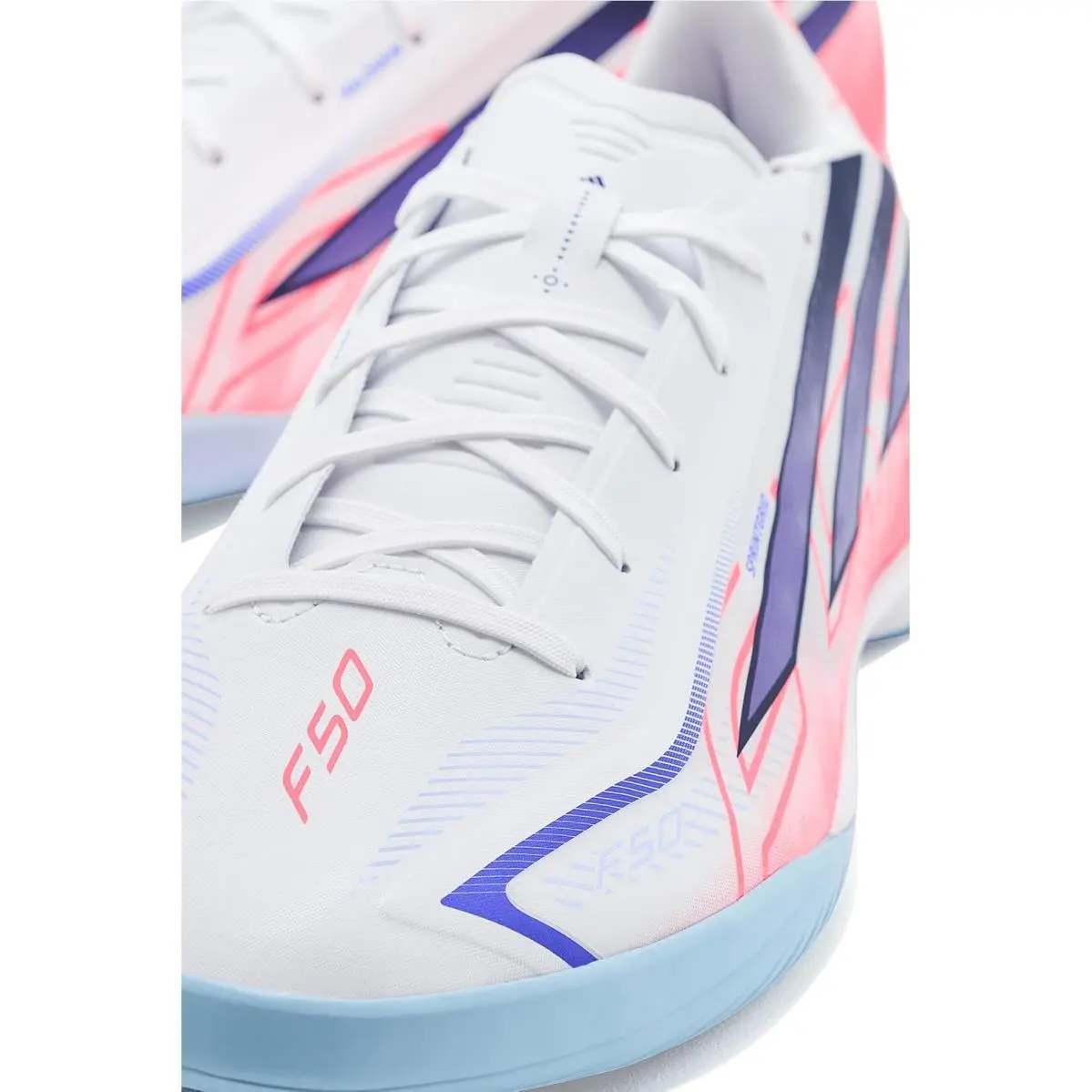 Adidas shoes - White/Solar Purple/Solar Turbo 4