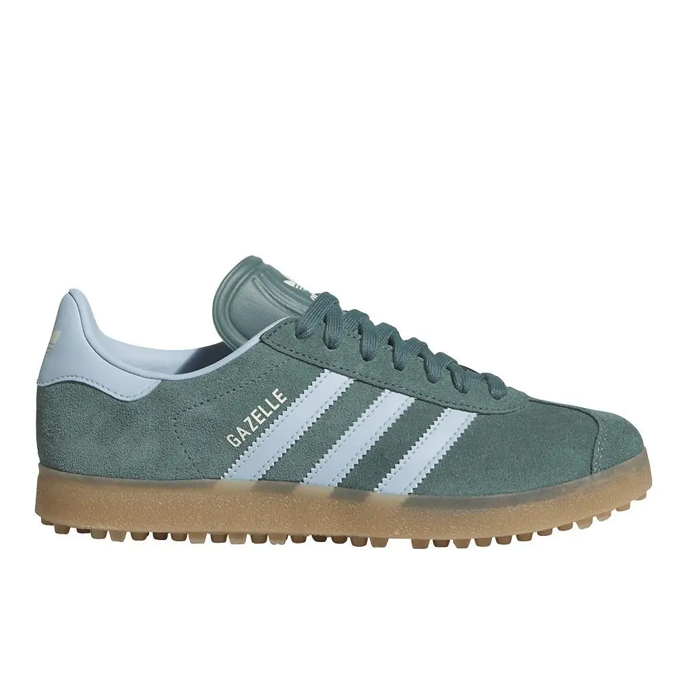 Gazelle Spikeless Golf Womens Green Sneakers Athletic Shoes SB1158-JI417 by Adidas