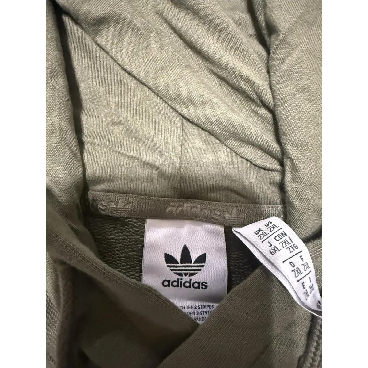 Adidas clothing - Olive Green 3