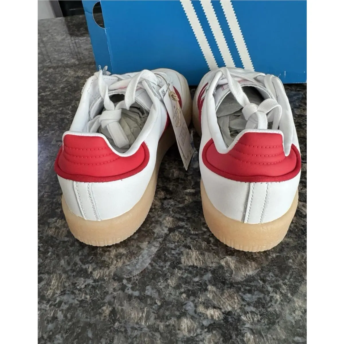 Adidas shoes - adidas Sambae - Sambae - ID0438 - White/Scarlet Red 3