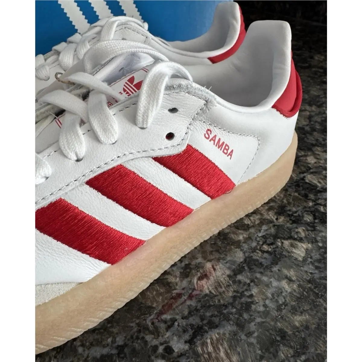 Adidas shoes - adidas Sambae - Sambae - ID0438 - White/Scarlet Red 12