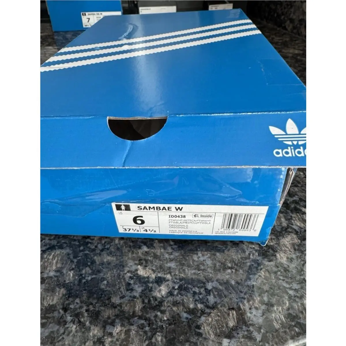 Adidas shoes - adidas Sambae - Sambae - ID0438 - White/Scarlet Red 18