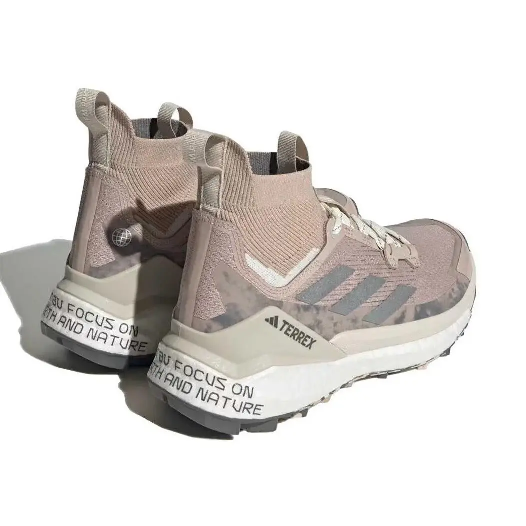 Adidas shoes - and wander x adidas TERREX Free Hiker - HQ1443 - Wonder Taupe / Matte Silver / Olive Strata / White 5