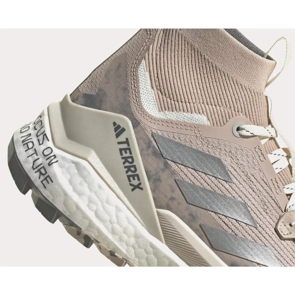 Adidas shoes - and wander x adidas TERREX Free Hiker - HQ1443 - Wonder Taupe / Matte Silver / Olive Strata / White 8