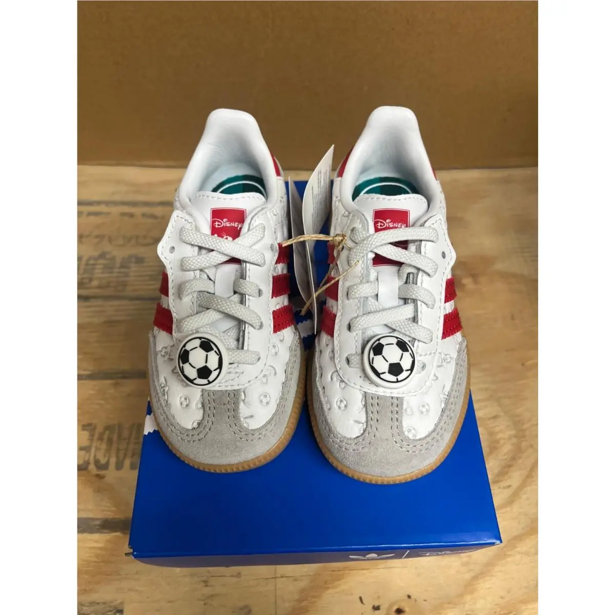 Adidas shoes - WHITE RED 3