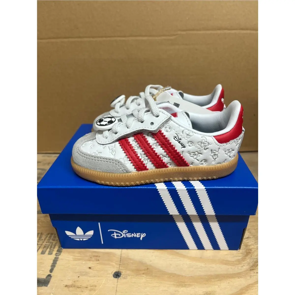 Adidas shoes - WHITE RED 6
