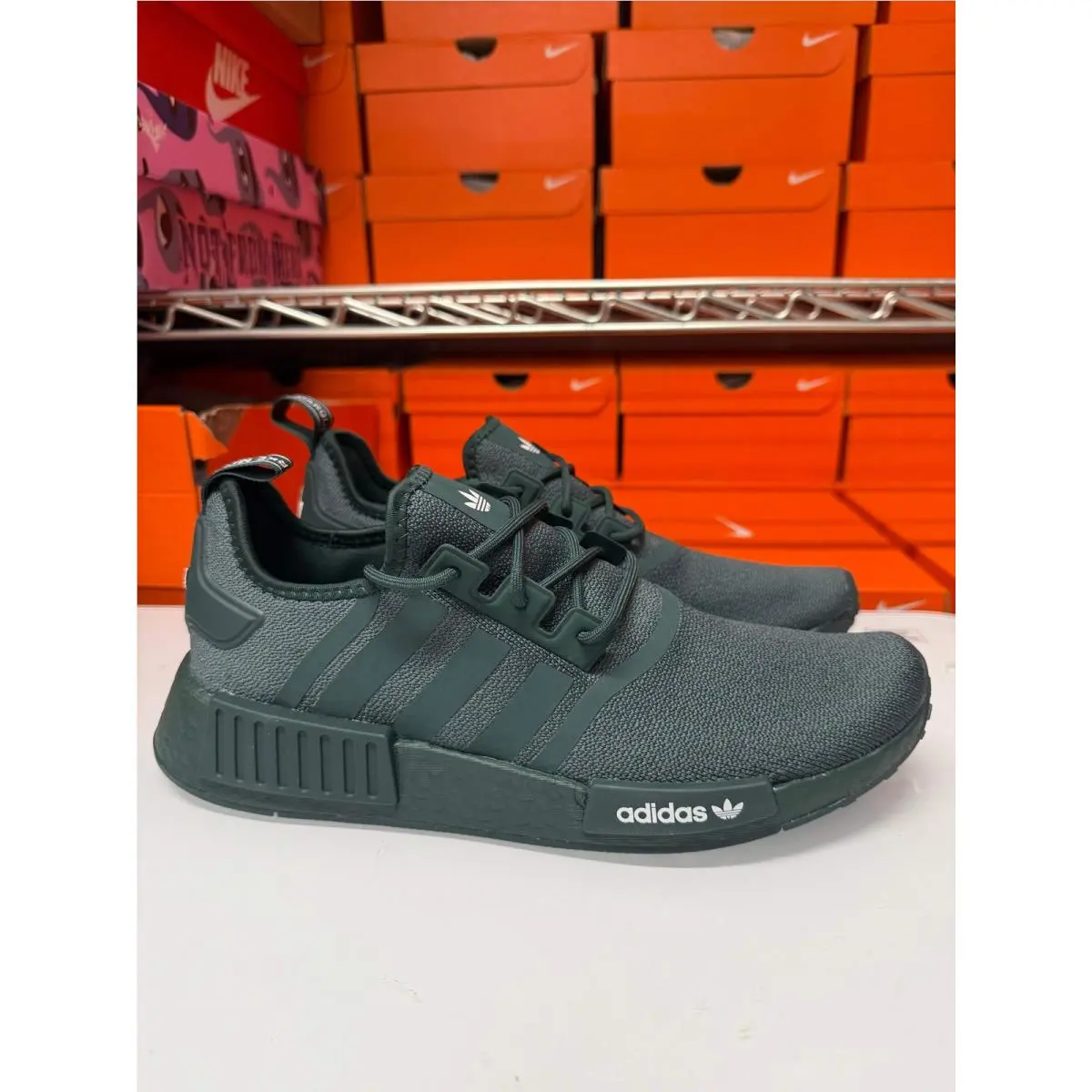 Adidas Men`s Nmd R1 Shoes Mineral Green HP7820