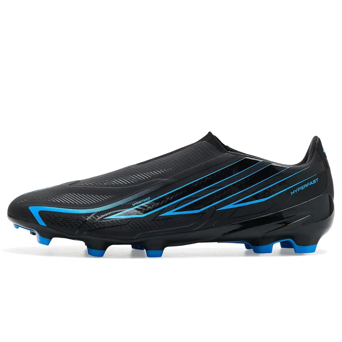 Adidas shoes - Black/Black/Lucid Ray Blue 9