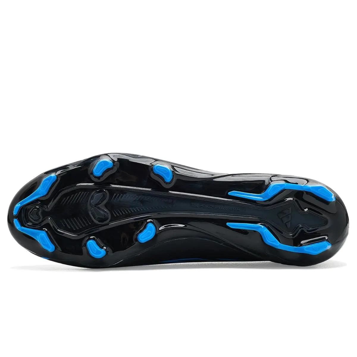 Adidas shoes - Black/Black/Lucid Ray Blue 10