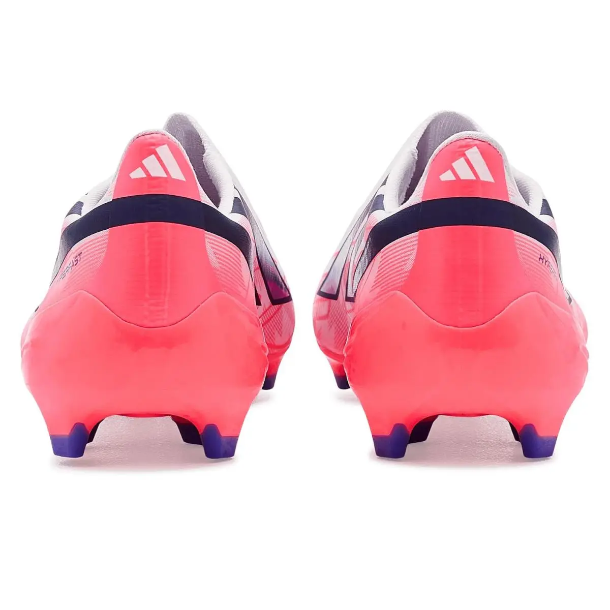 Adidas shoes - White/Solar Purple/Solar Turbo 12