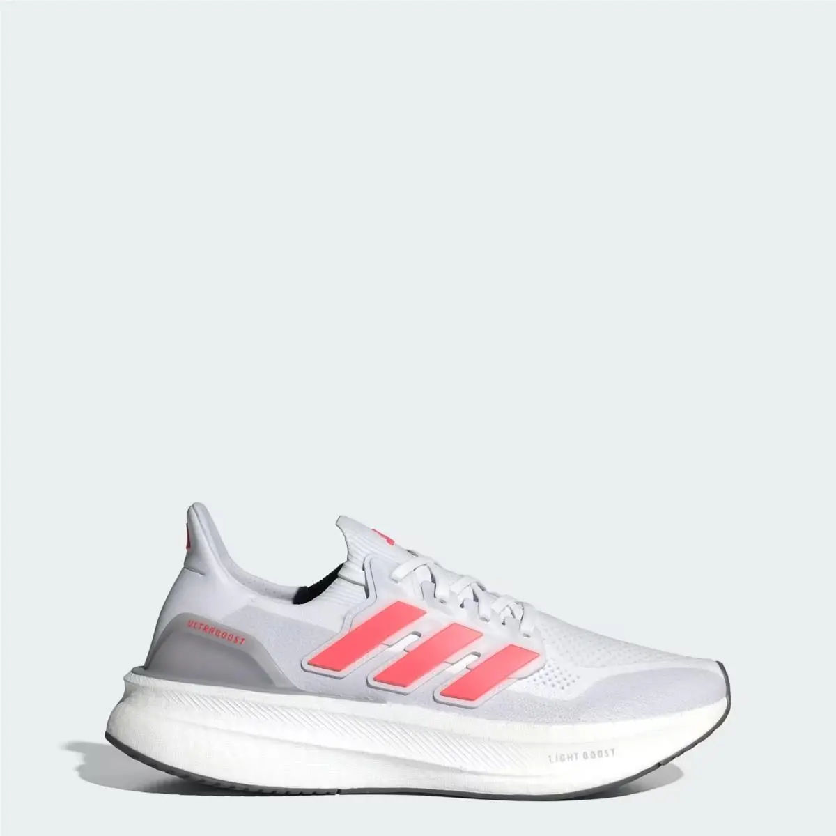 Mens Adidas ID8818 Ultraboost 5 Running White/red/silver Sneakers Shoes