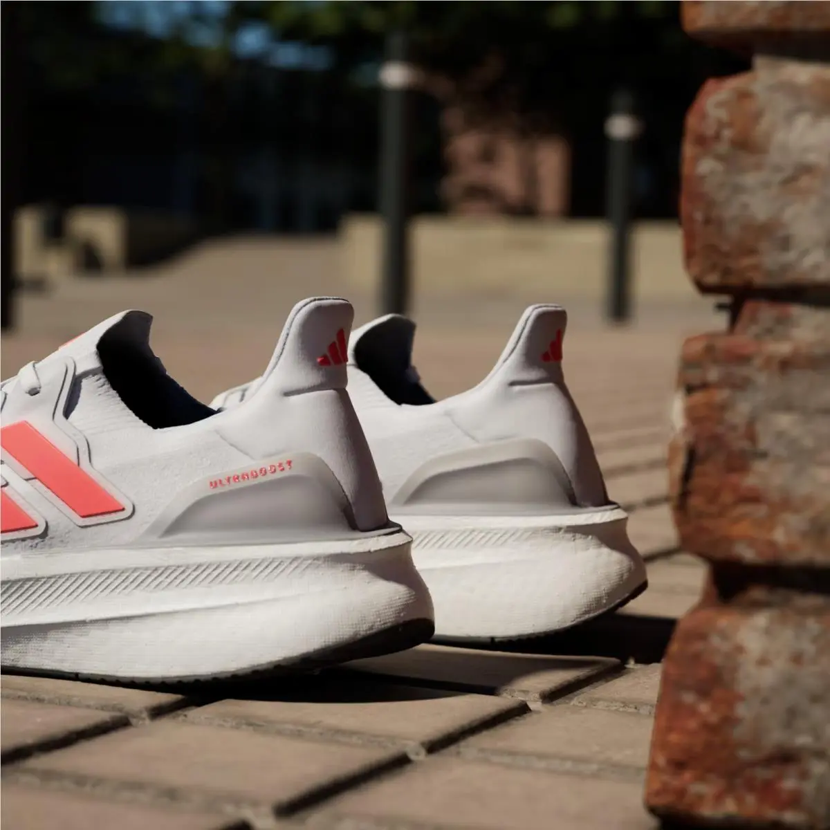 Adidas shoes - adidas UltraBoost 5 - UltraBoost - ID8818 - WHITE/RED/SILVER 6