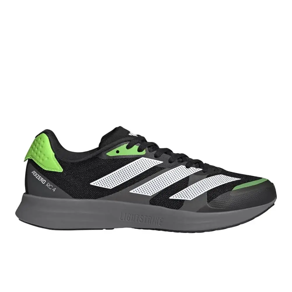 Adidas Adizero Rc 4 Mens Black Sneakers Athletic Shoes GX6660