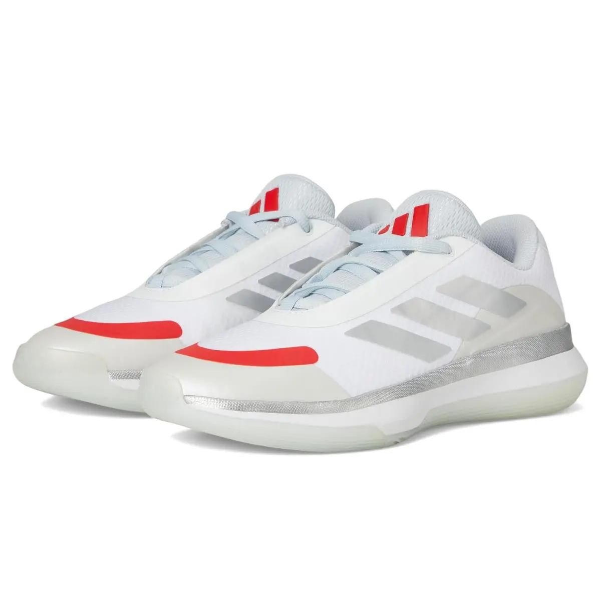 Unisex Shoes  Basketball Legends Low Basketball Shoes White/Halo Blue/Pure Ruby by Adidas