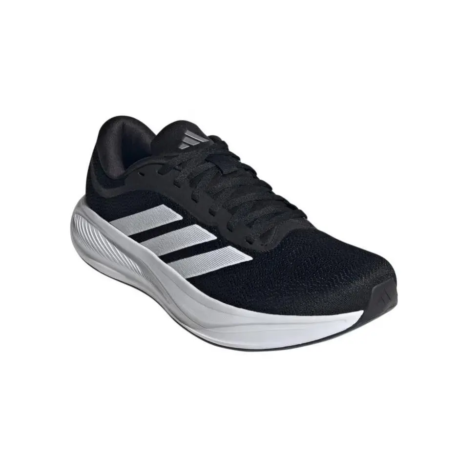 Womens Sneakers Black Response Runner 2.0 Cloudfoam Breathable Lace-up by Adidas