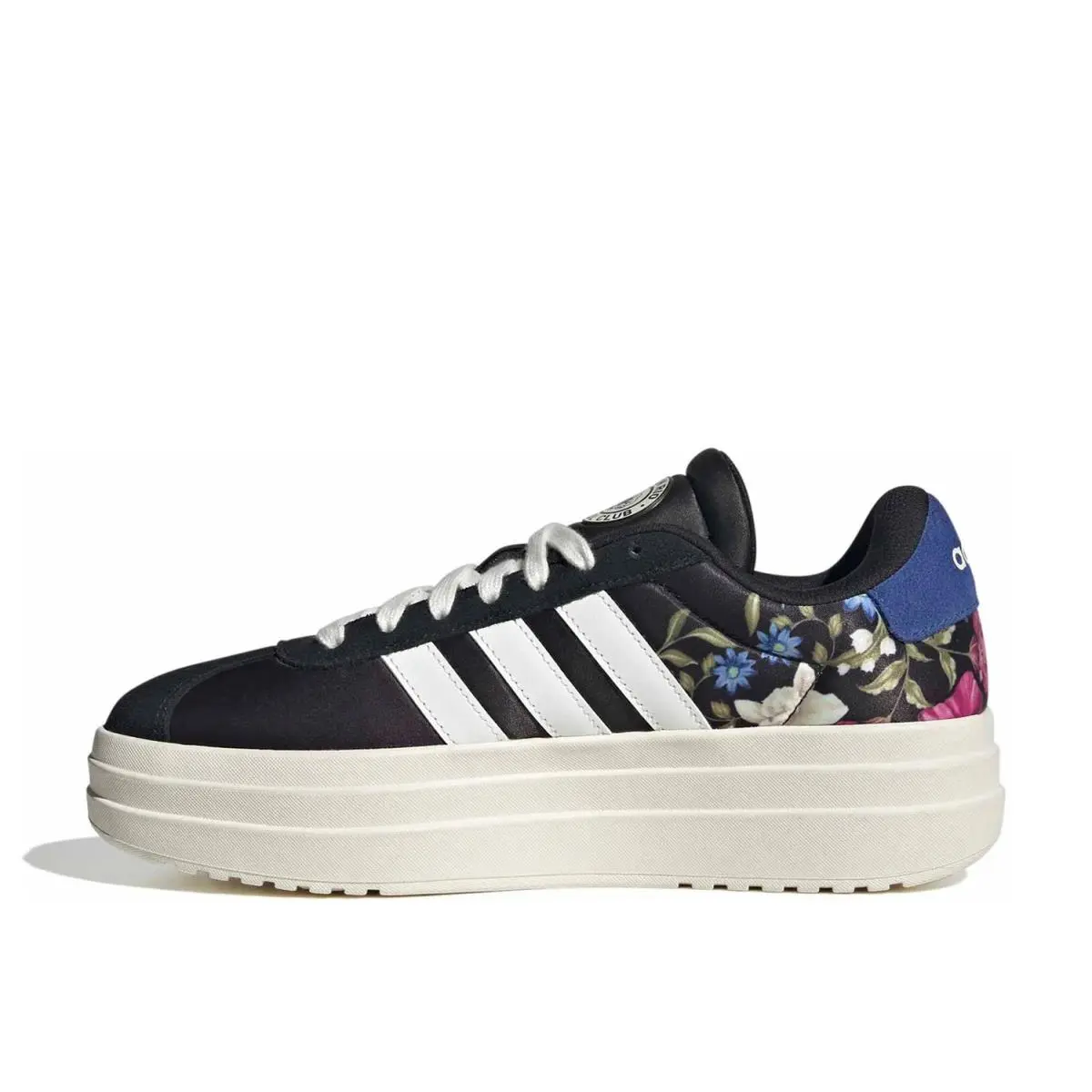 Adidas shoes - Black/White Floral Print 3
