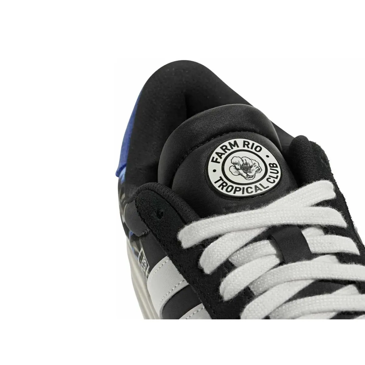 Adidas shoes - Black/White Floral Print 4