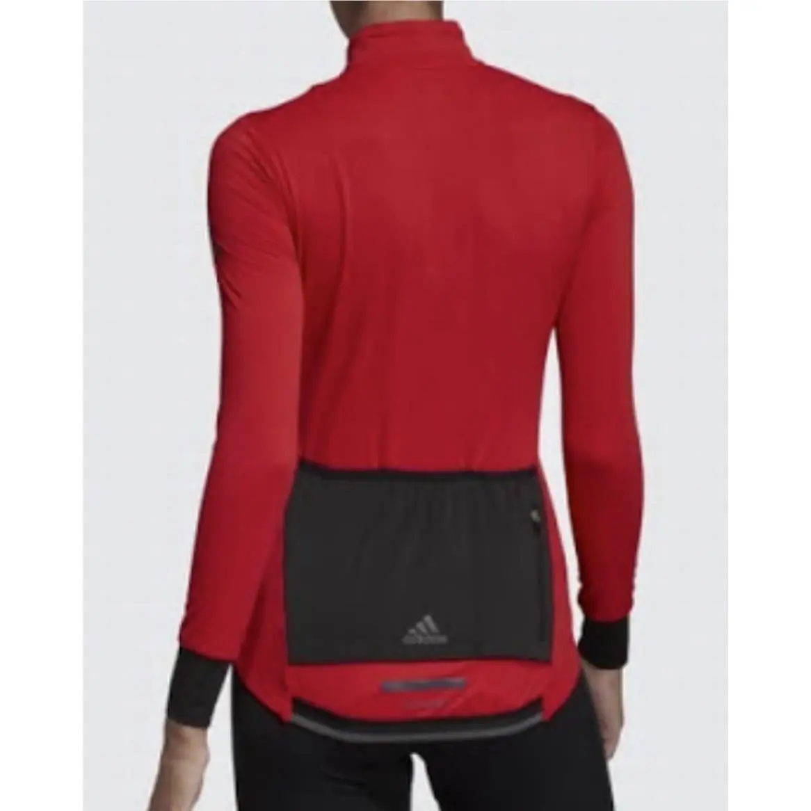 Adidas clothing - ADIDAS Climaheat Triathlon Cycling Red Black Winter L/S Jersey - BR9935 - Red 19