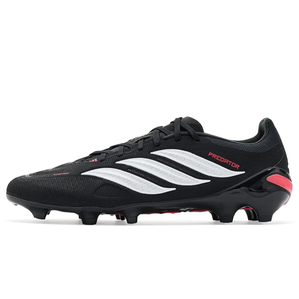 Adidas shoes - Black/White/Lucid Red 9