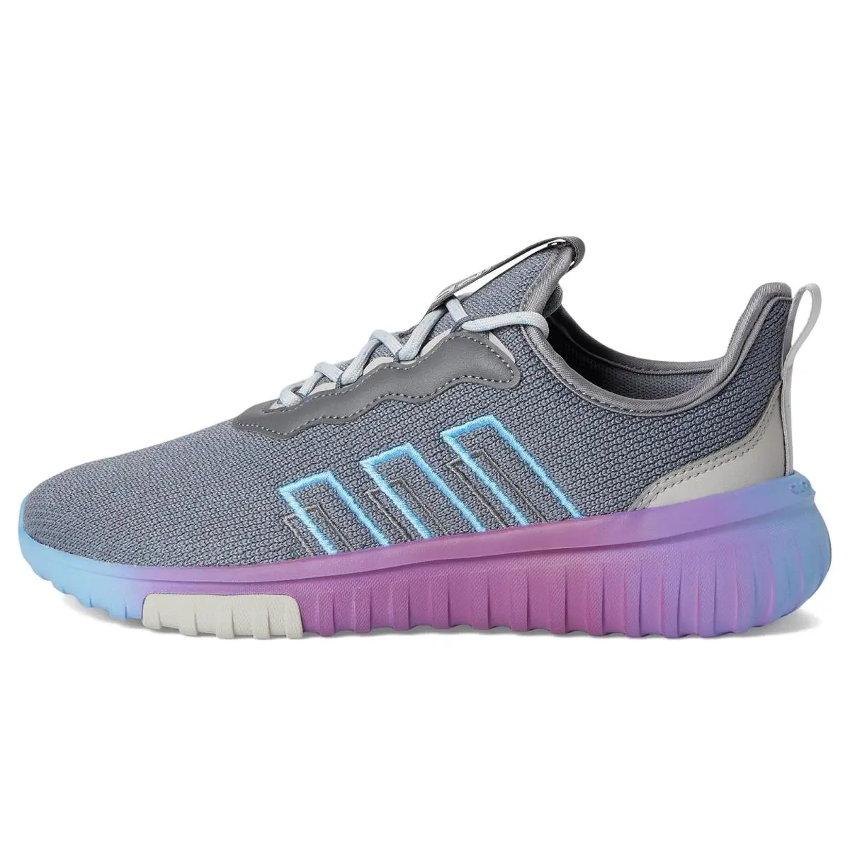 Adidas shoes - Grey/Semi Blue Burst/Purple Burst 2