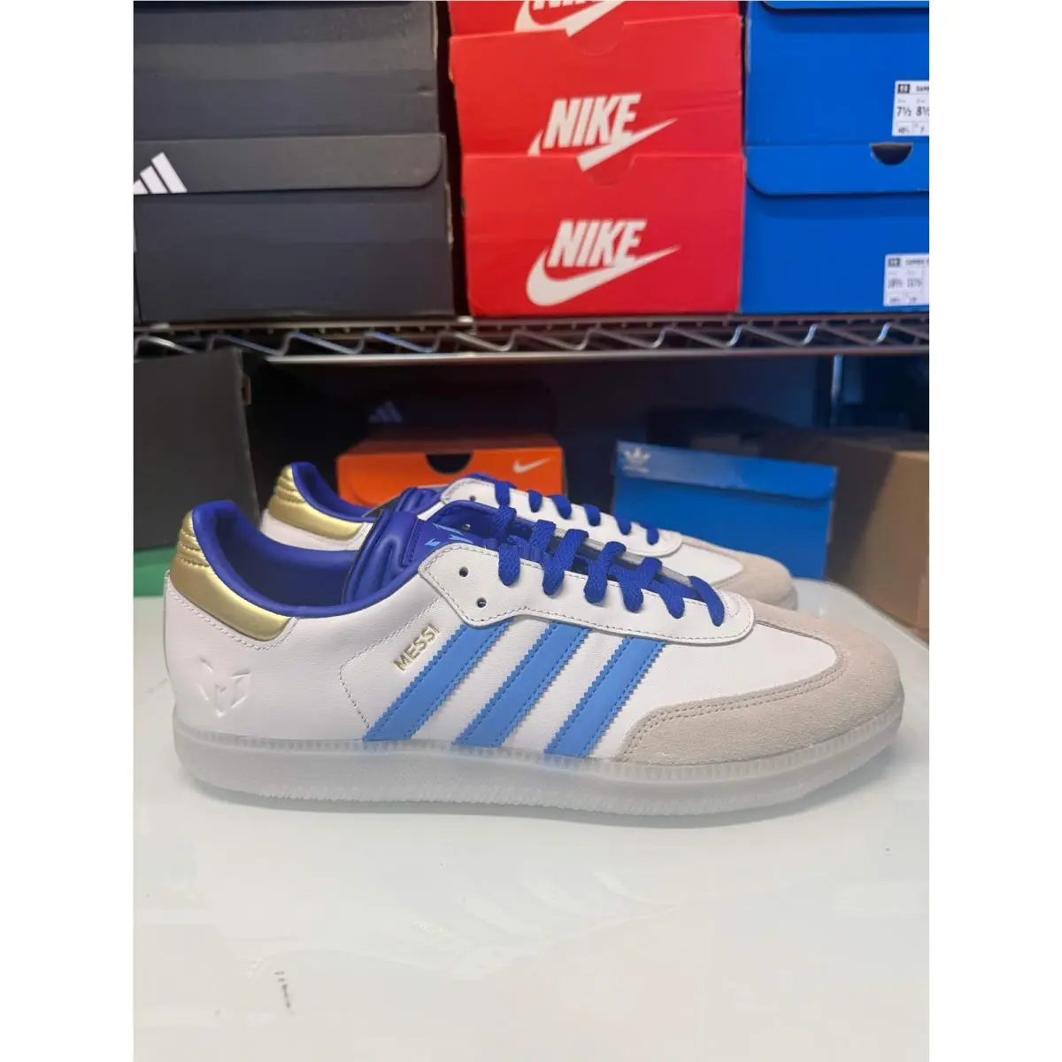 Adidas shoes - Blue, White 0